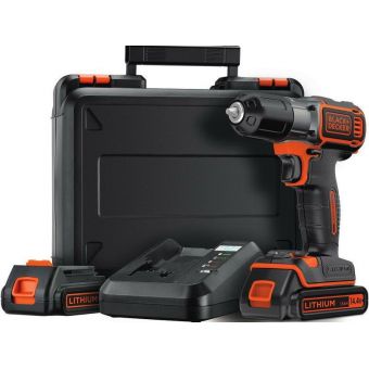 Акумуляторная дрель-шуруповёрт Black&Decker ASD14KB-QW