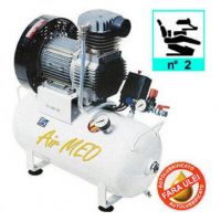 Компрессор безмасляный медицинский Fiac AIRMED 150/24 (на 2 установки)