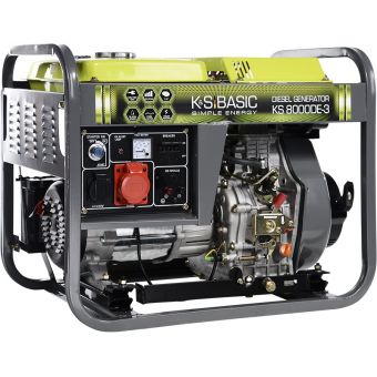 Генератор дизельный Konner&Sohnen KSB 8000DE-3